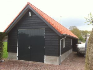 Uitbreiding schuur
